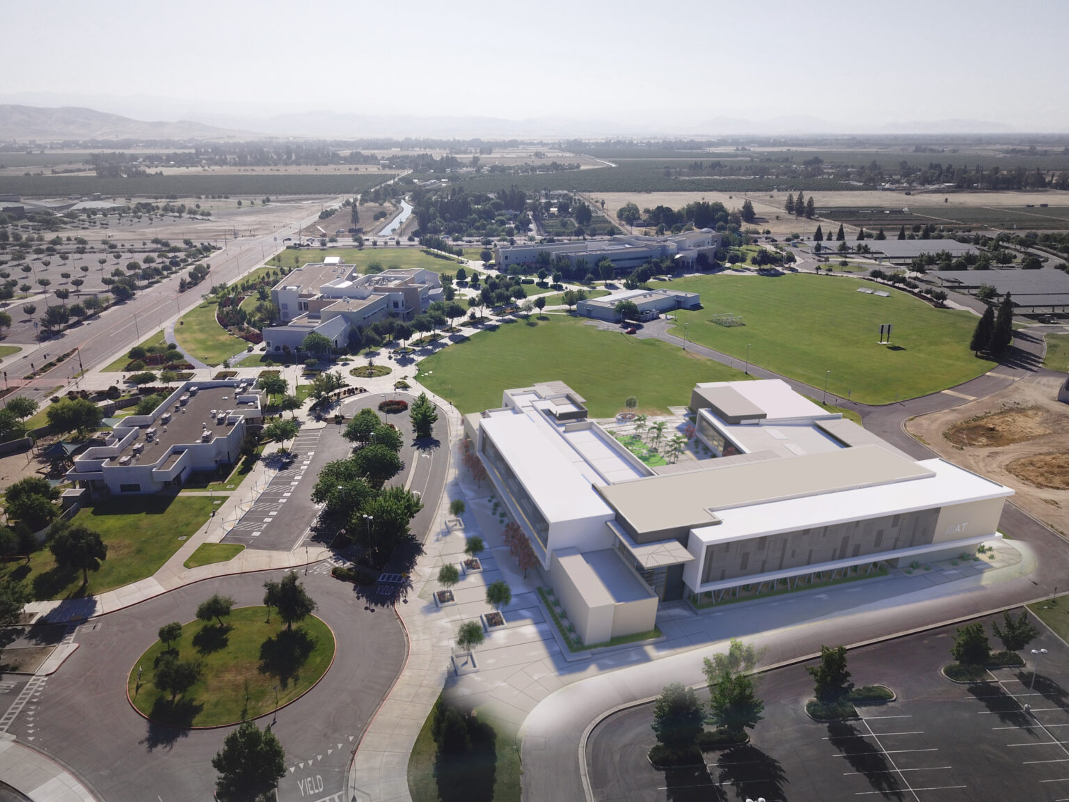 Groundbreaking for the new Clovis Community College Applied Technology